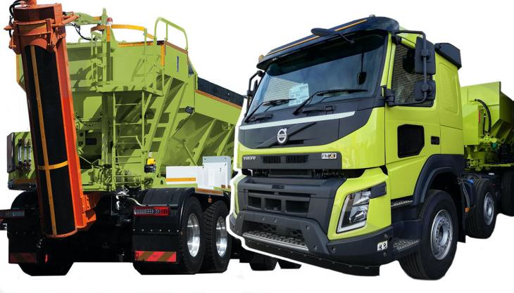 The KC3M8 volumetric concrete mixer KC3M8 volumetric concrete mixer