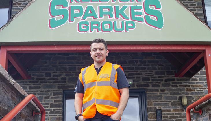 Kelston Stark, manager of Kelston Sparkes Group’s machine fleet Kelston Stark