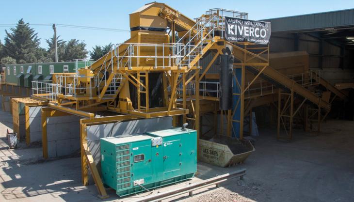 Kiverco waste-recovery plant Kiverco waste recovery plant