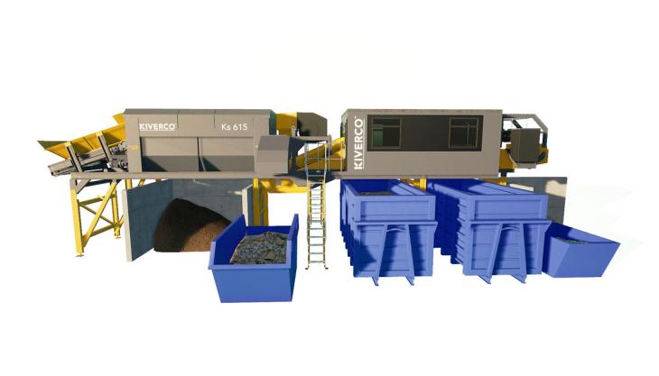 Kiverco Ks series of waste-recycling plants