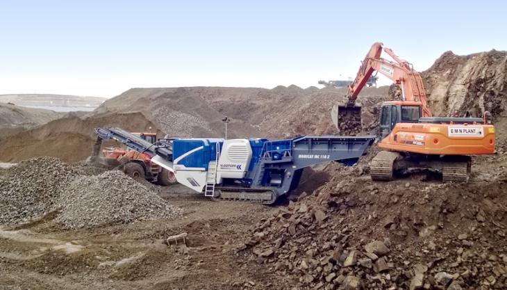 Kleemann MC 110 Z EVO jaw crusher