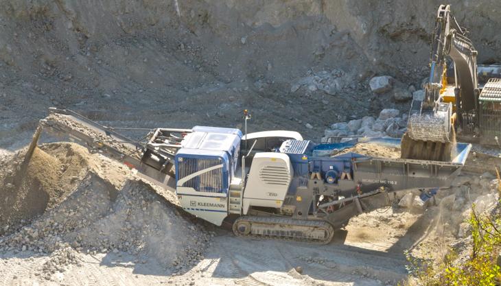 Gyproc Saint-Gobain invest in new Kleemann jaw crusher Kleemann jaw crusher