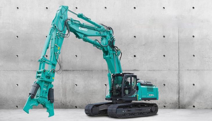 Kobelco SK350DLC-10 demolition excavator Kobelco demolition machine