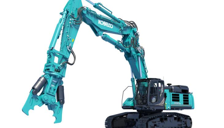 Kobelco’s next-generation SK550DLC-11 demolition machine Kobelco SK550DLC-11 demolition excavator