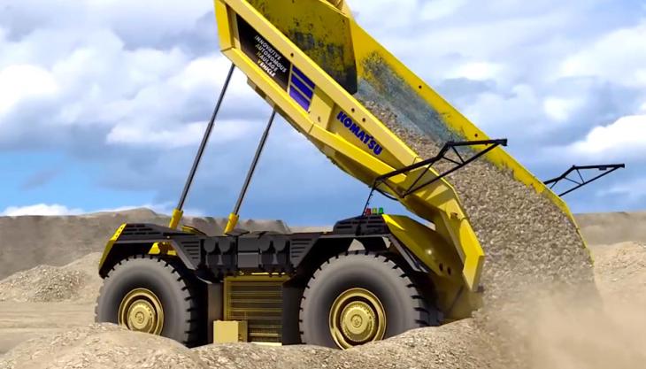Komatsu to further develop ‘autonomous haulage vehicles’ Autonomous haulage vehicle