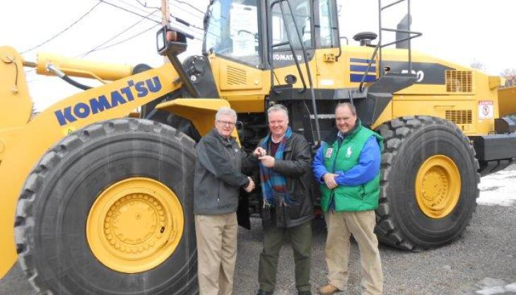 Atlantic Coal take delivery of Komatsu machines