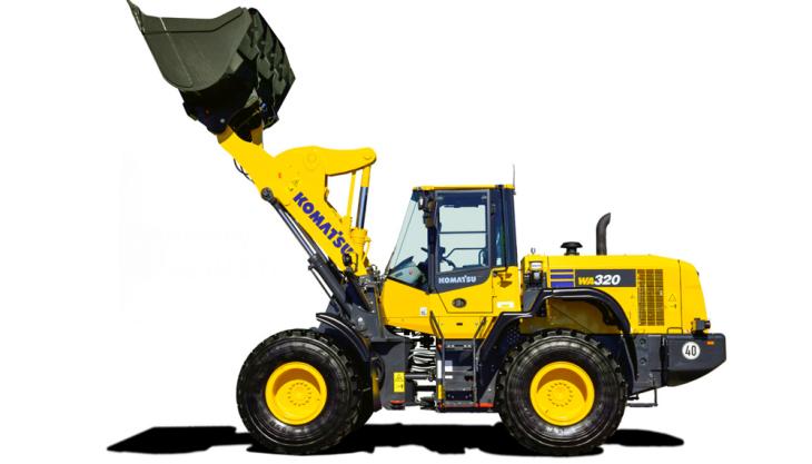 Komatsu WA320-7 wheel loader Komatsu WA320-7 wheel loader