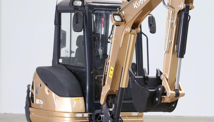 Kubota donate ‘Gold Digger’ to construction charity Kubota's 50,000th excavator