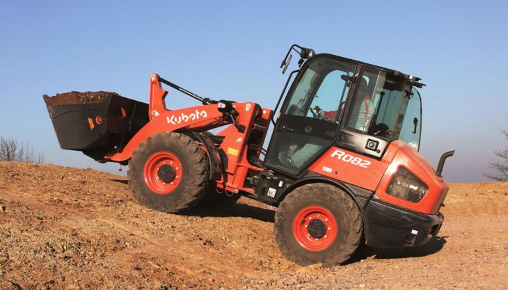 Kubota R082 compact wheel loader