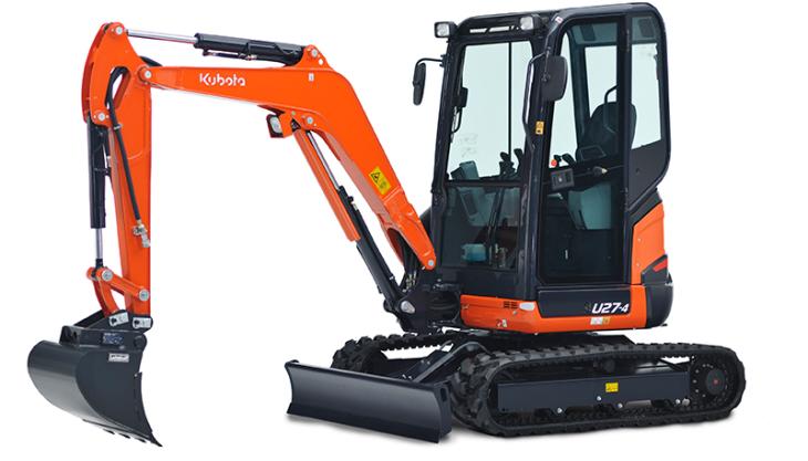 Kubota U27-4 mini-excavator