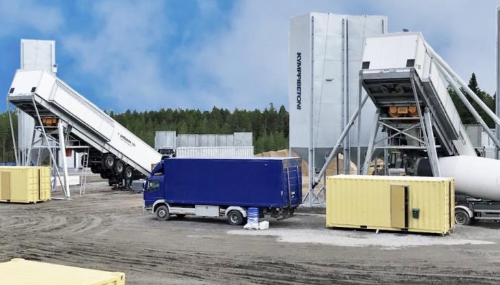 Kymppibetoni Oy have invested in two new Rapidbatch 120 plants Rapidbatch 120 concrete plant