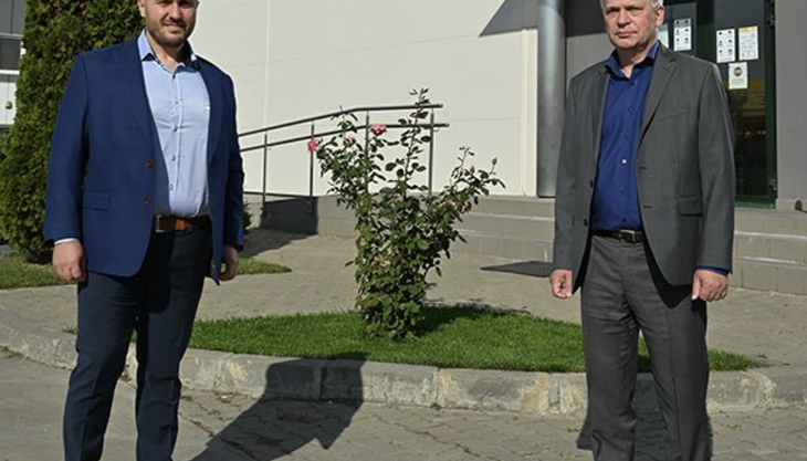 L-R: Cristian Rusu and Liviu Neagu Cristian Rusu and Liviu Neagu