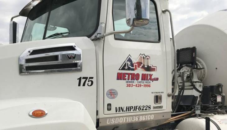 Metro Mix truck