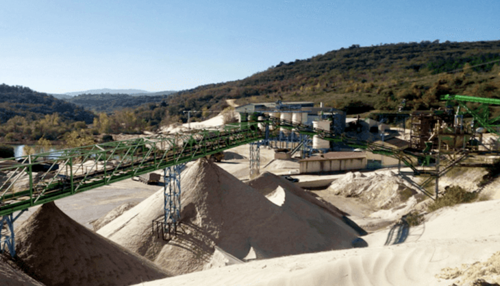 Laminoria Quarry in northern Spain Laminoria Quarry