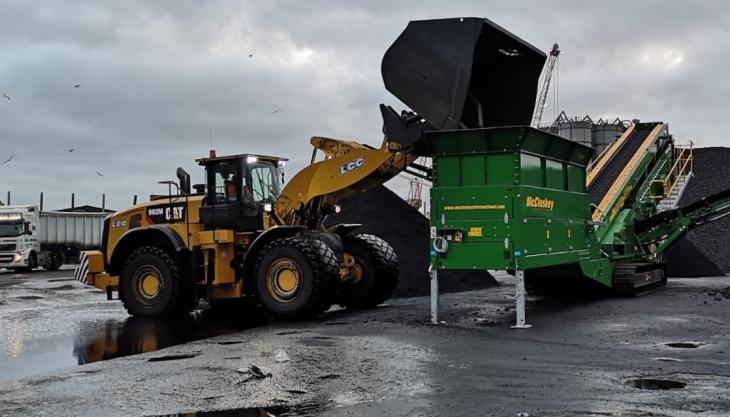 LCC Group’s bespoke Cat 982M wheel loader Cat 982M wheel loader