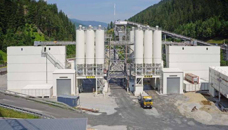 PORR Bau GmbH’s double Betomix mixing plant for the Brenner Base Tunnel project Brenner Base Tunnel