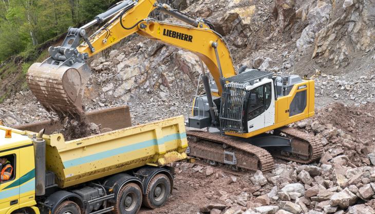 NCA’s new Liebherr R 945 G8 crawler excavator Liebherr R 945 G8 crawler excavator