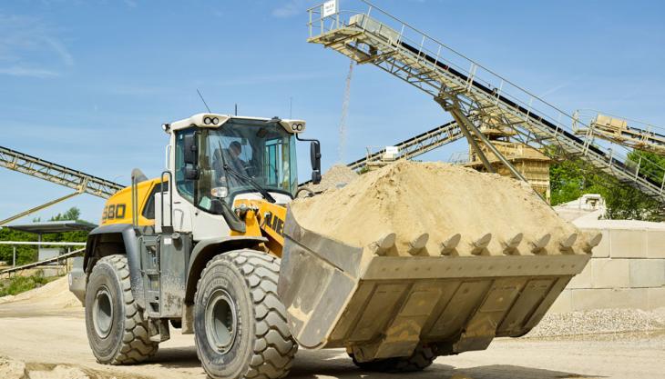 Liebherr L 580 XPower wheel loader Liebherr L 580 XPower wheel loader