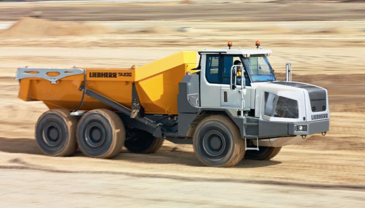 Liebherr TA230 articulated dumptruck Liebherr TA230 articulated dumptruck
