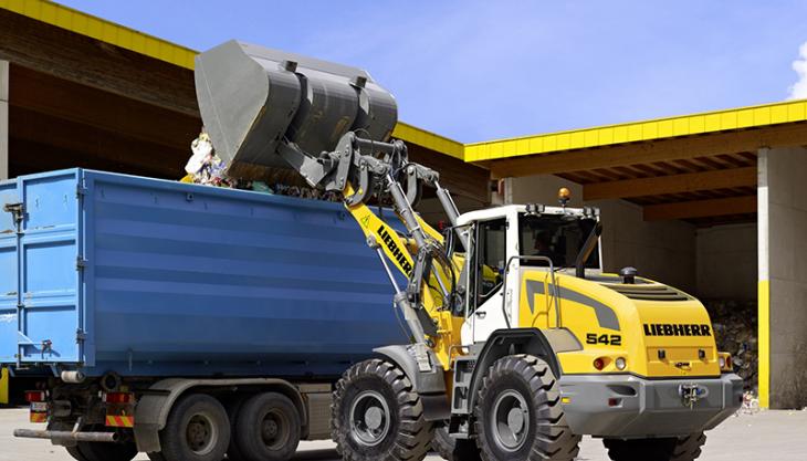 Liebherr L542p wheel loader