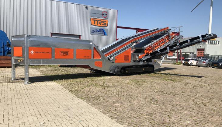 The new mobile Liwell screen from Siebtechnik Tema and TRS Liwell screen