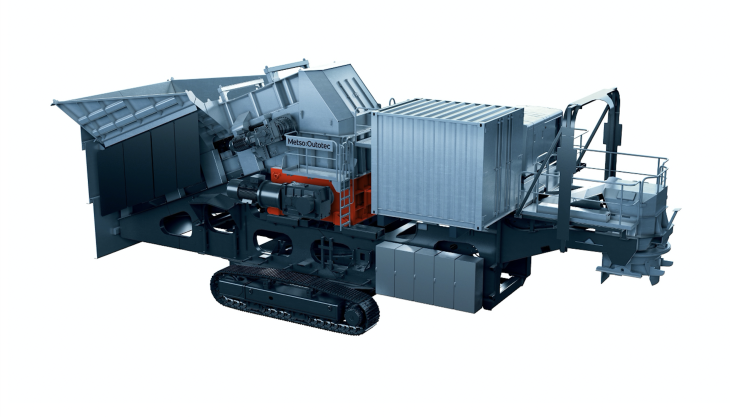 Metso Outotec have introduced a new range of Lokotrack sizer crushers Metso LT1000RC Lokotrack sizer crusher