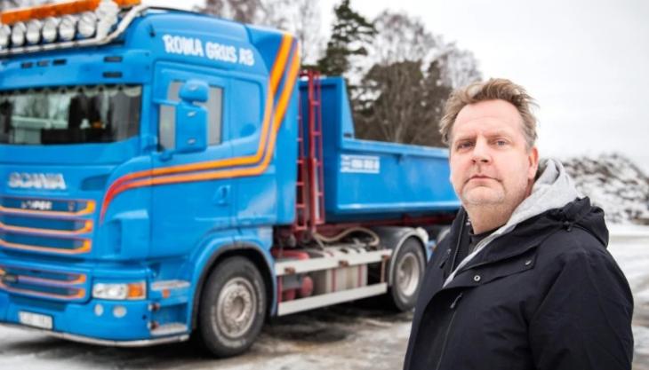 Magnus Lindby, owner of Gotland-based Roma Grus Magnus Lindby of Roma Grus