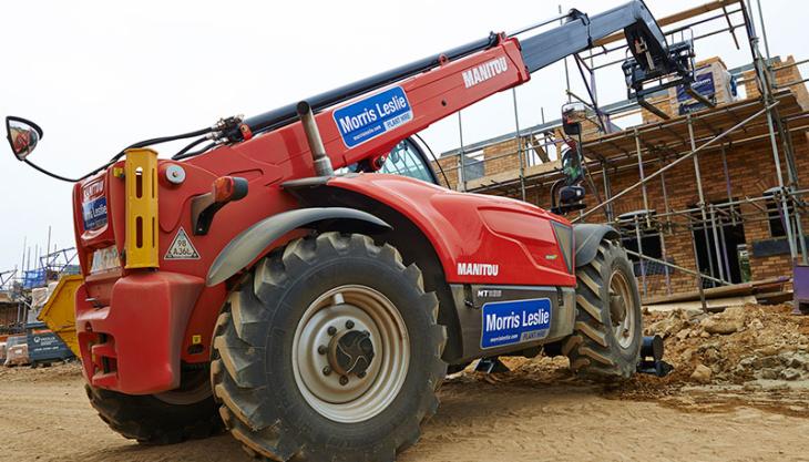 Manitou telehandler