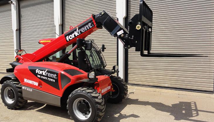 Manitou MT625 compact telehandler