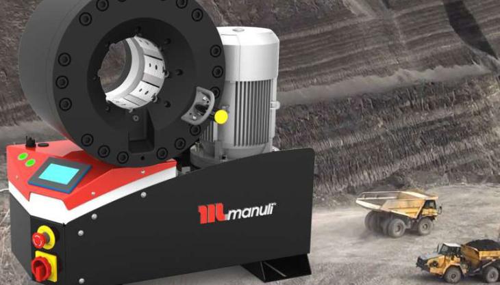 Mauli Hydraulic's GoldenGrimp 420 crimping machine GoldenCrimp 420 crimping machine