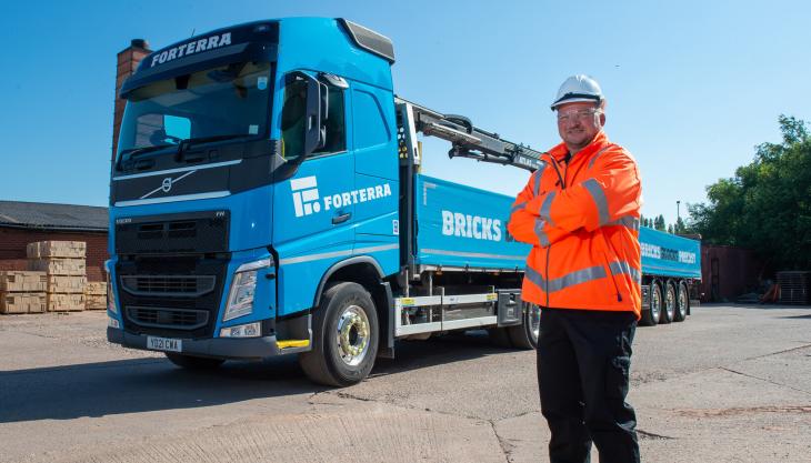 Forterra driver Martyn Jady Martyn Jady