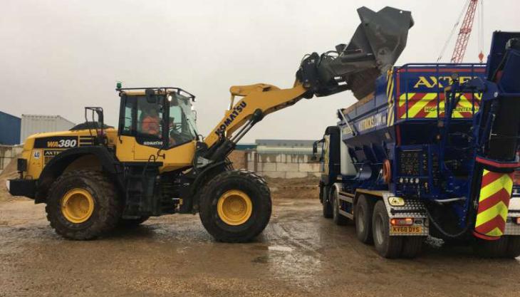 Axtell's Komatsu WA380-8 wheel loader Komatsu WA380-8 wheel loader