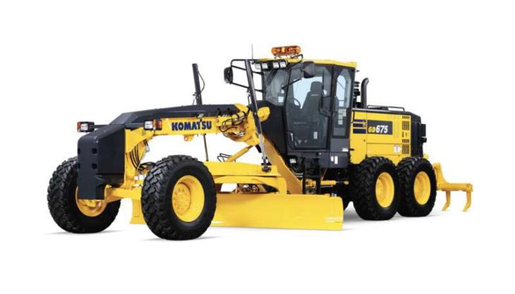 Komatsu GD675-7 motor grader