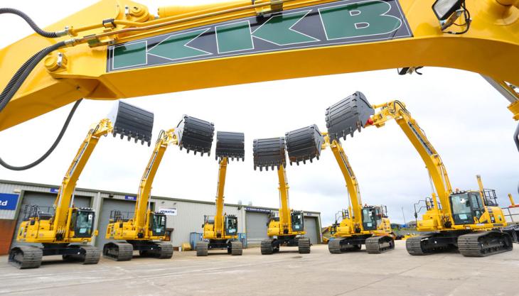 KKB Group expand fleet of Komatsu machines Komatsu machines