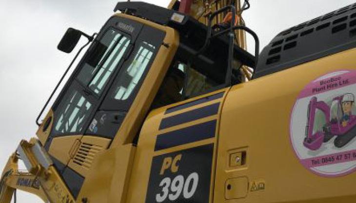 Marubeni-Komatsu PC390HRD-11 excavator Marubeni-Komatsu PC390HRD-11 excavator