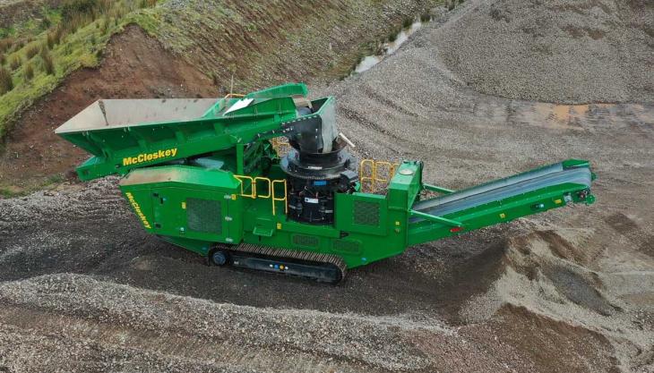 McCloskey International's C2C compact cone crusher McCloskey International's C2C compact cone crusher