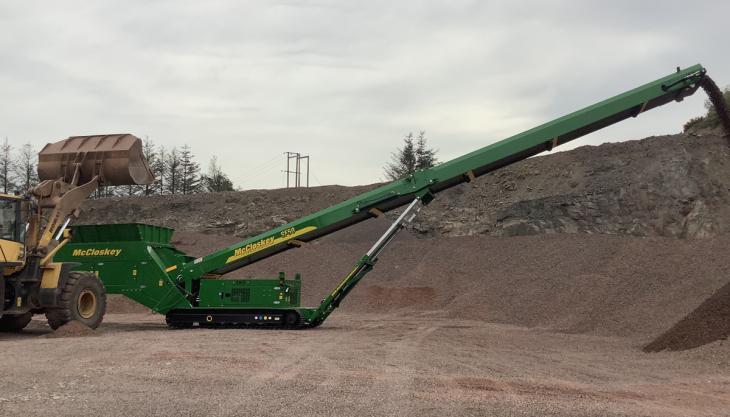 McCloskey SF50 feeder stacker