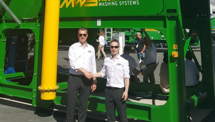 Fintan McKeever (left) of Max Innovate and Sean Loughran of MWS Max Innovate appointment