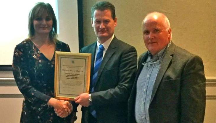 McGraths Limestone win prestigious ICCM health and safety award H&S Award