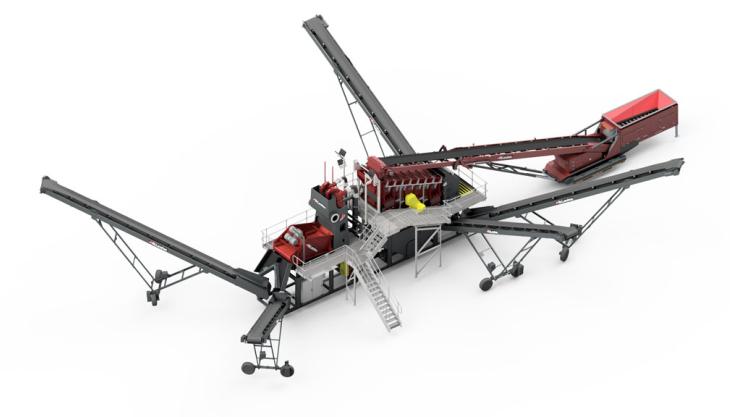 McLanahan's UltraWASH modular wash plant McLanahan aggregate washing plant