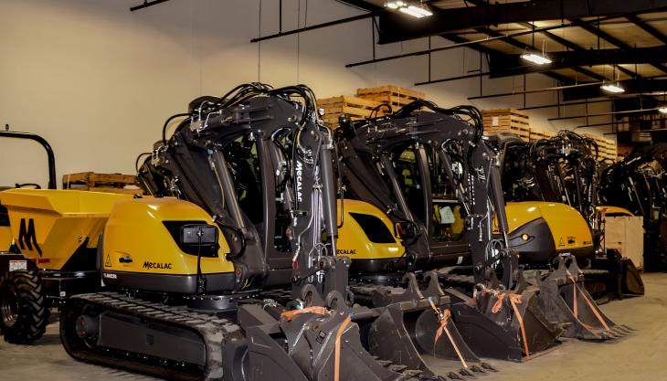 Mecalac's new facility in Norfolk, Massachusetts Mecalac