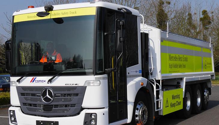 Mercedes-Benz-designed Econic tipper