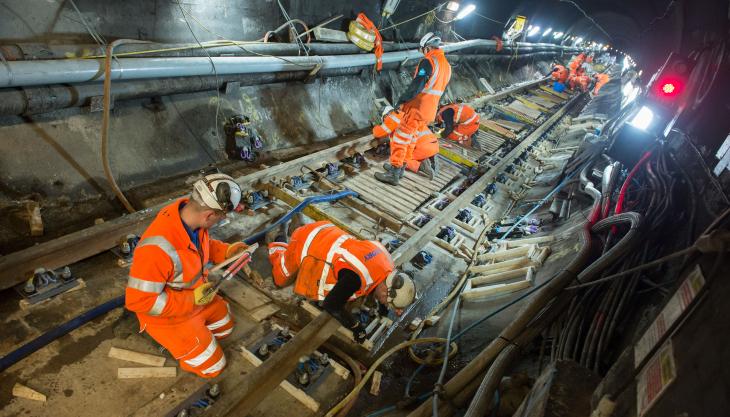 Merseyside Loop Line track renewal Merseyside Loop