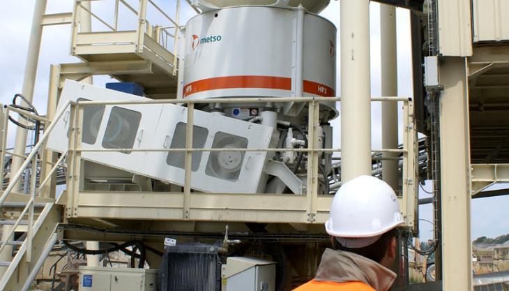 Metso HP3 cone crusher