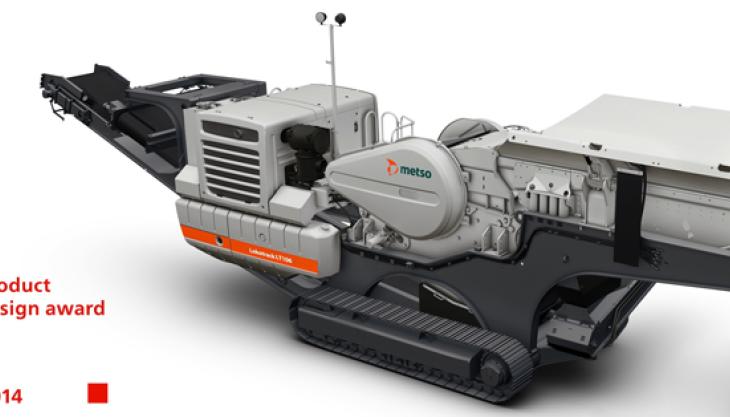 Metso Lokotrack LT106 wins iF design award