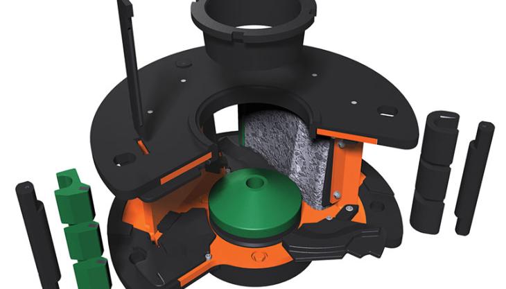 Metso VSI Orange-series rotor