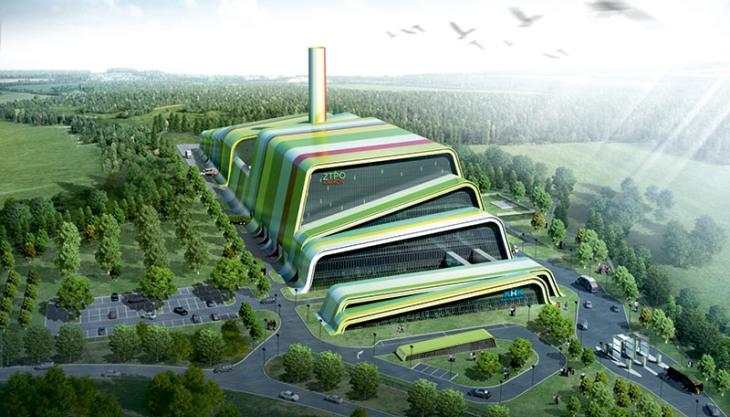 Posco waste-to-energy plant in Poland