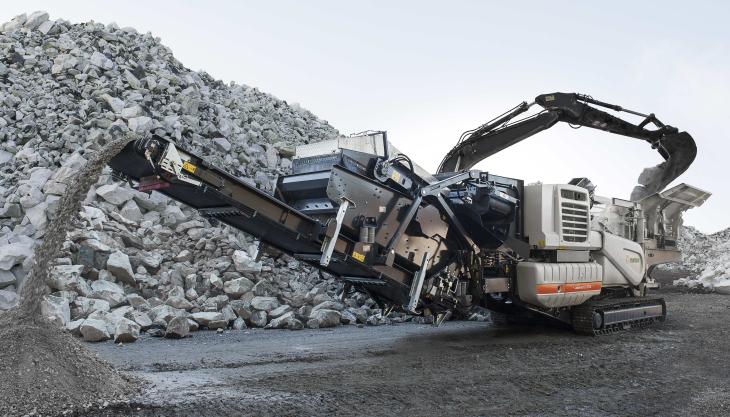 Metso Lokotrack impact crusher