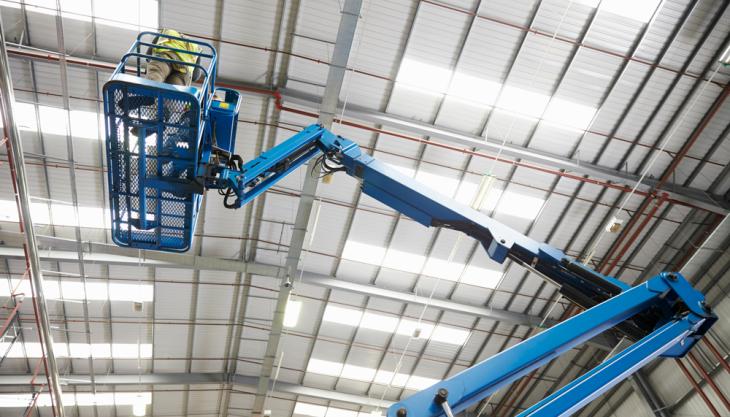Comprehensive new DVD training aid for boom-lift operators Boom-lift operator training DVD