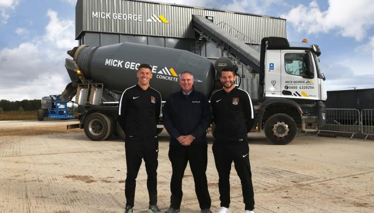 New concrete batching plant for Mick George Mick George batching plant